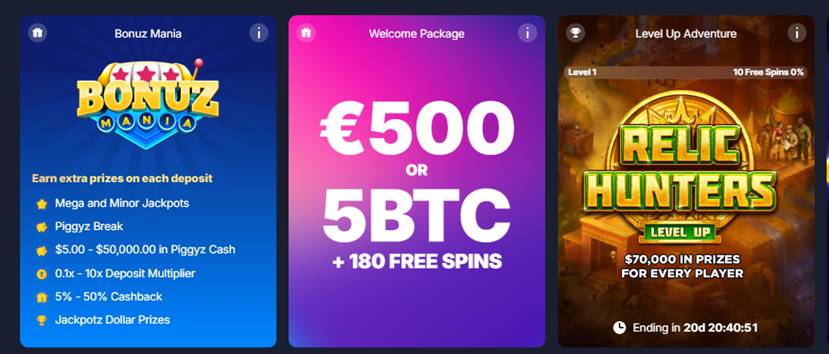 Best crypto casino slots no deposit bonus