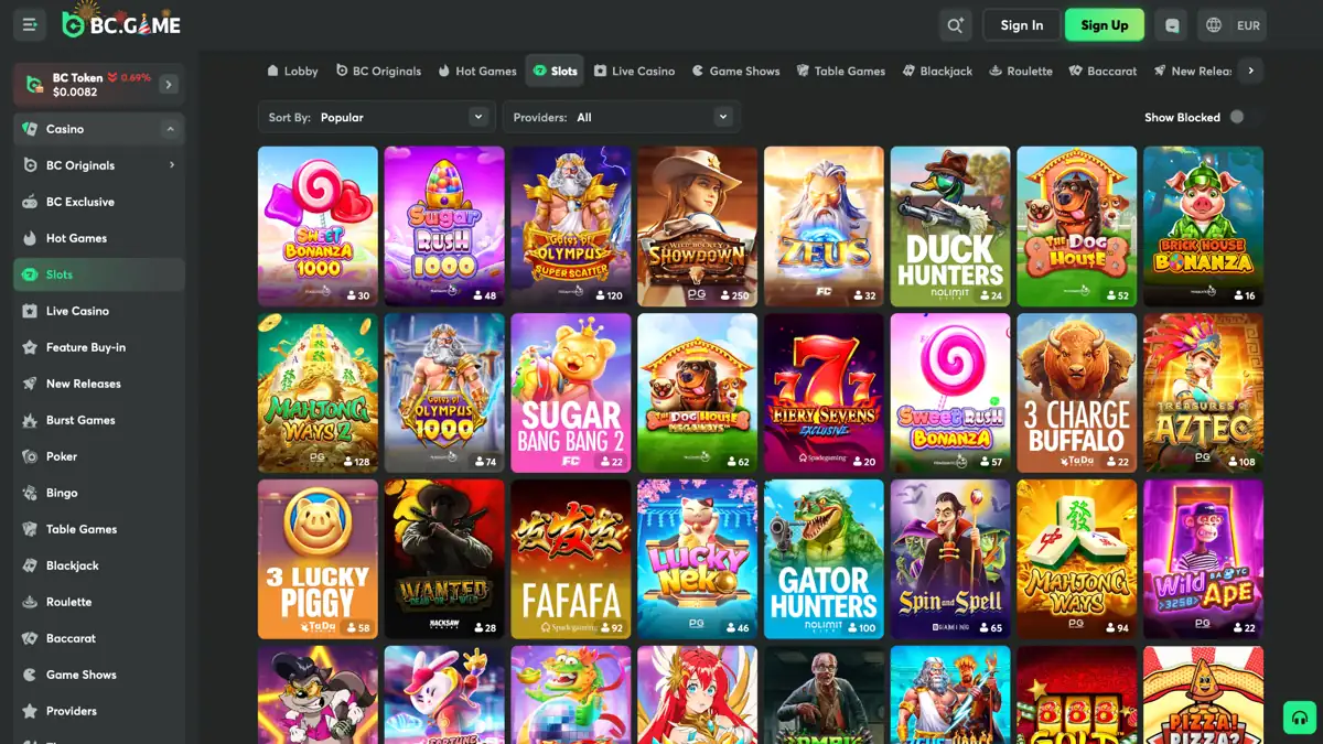 Crypto casino online